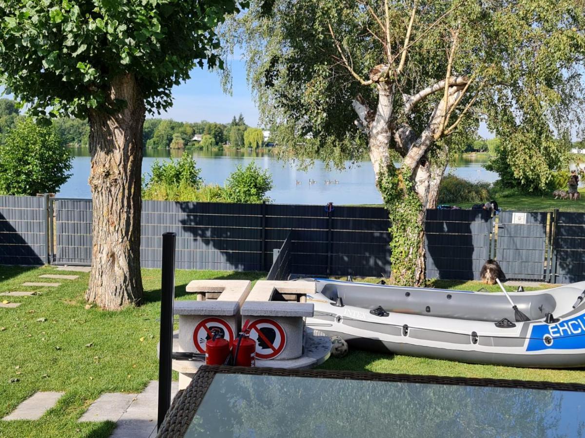 Ferienhaus Am See-2 Hungen Eksteriør billede